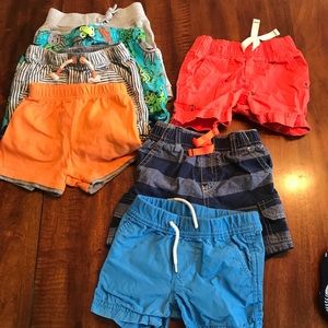 6-12 month shorts bundle